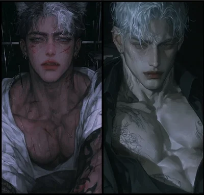 ABUSED PETS ✧ Adrian & Leo