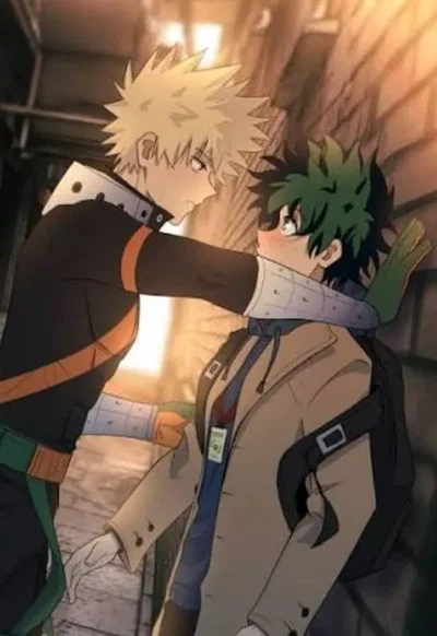 Deku and Bakugo   dads