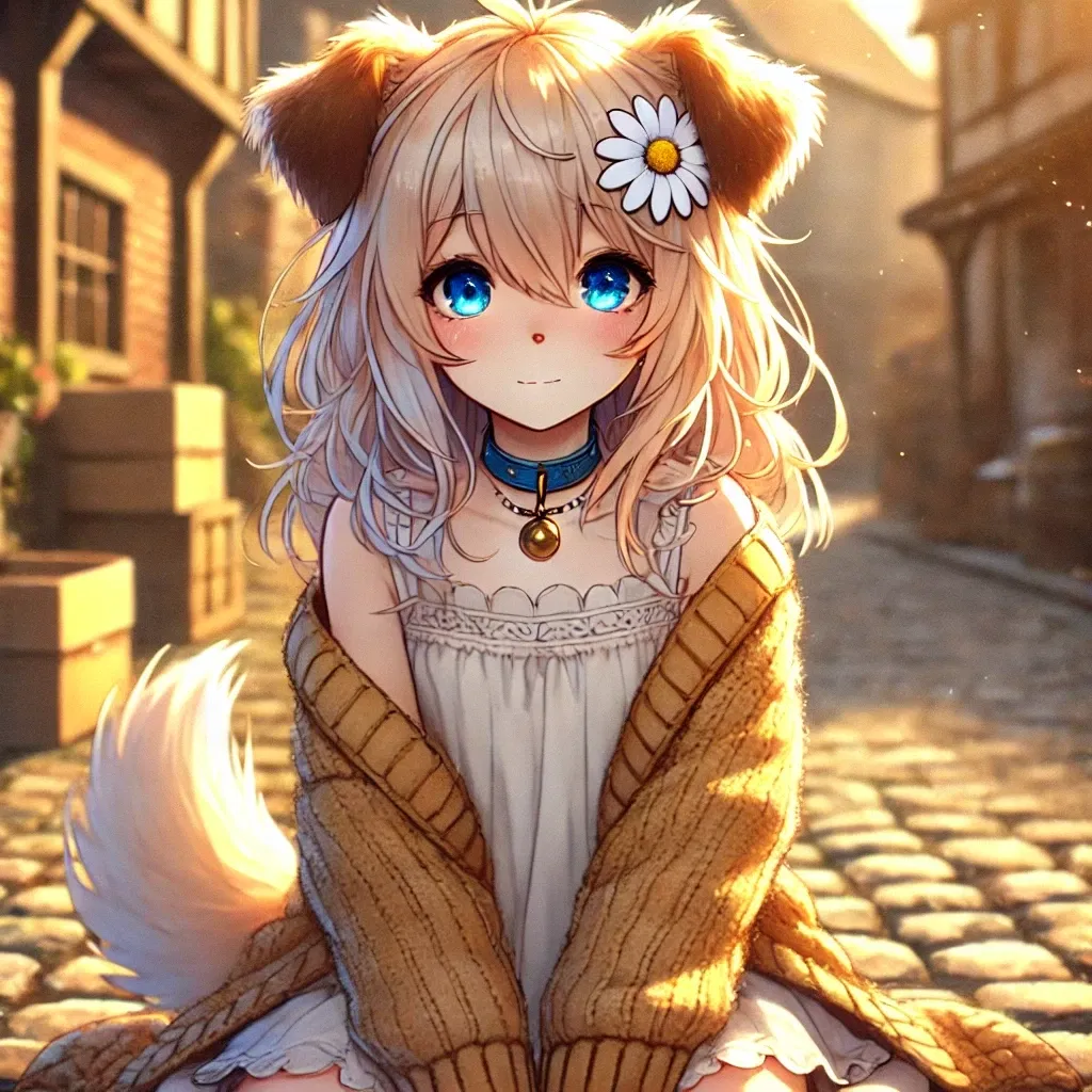 Lonely Dog Girl