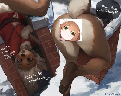 Silly Deer Friend Gets Stuck in the Chimney | Sarah