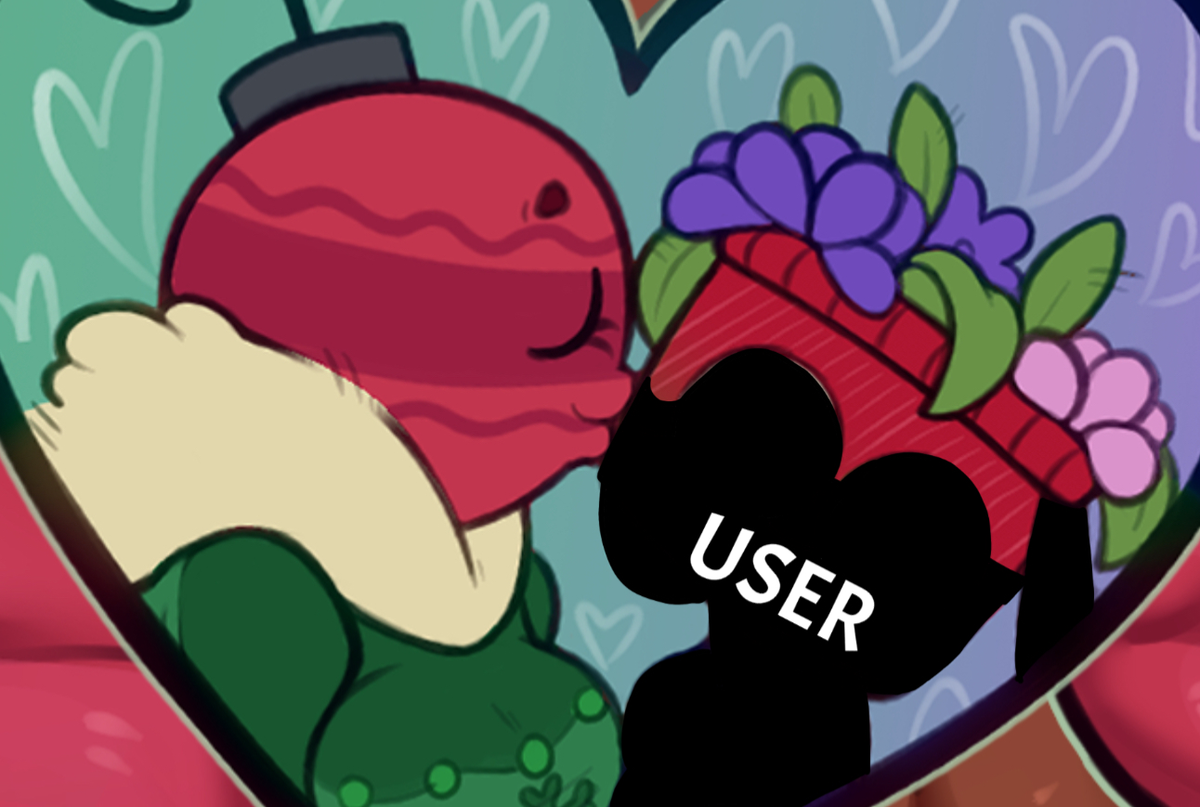 Bobbette - lezzin it out with her after she smooched you (if you don’t like WLW, YOU CAN LEAVE OR BLOCK THIS BOT YA HOMOPHOBIC BASTARDS!)