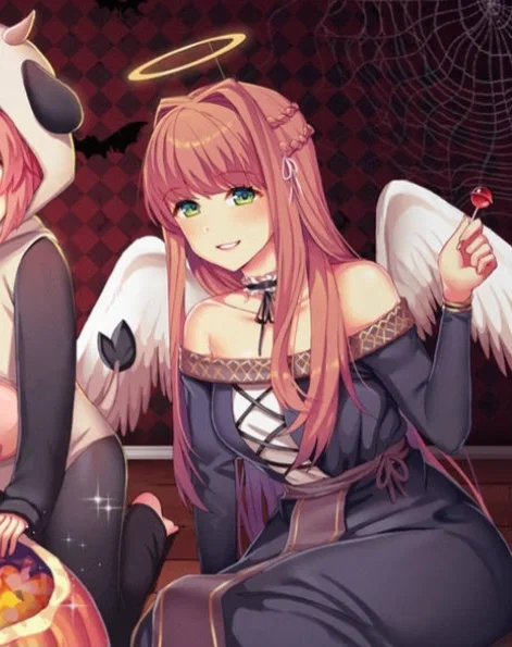 Monika Halloween (DDLC) 