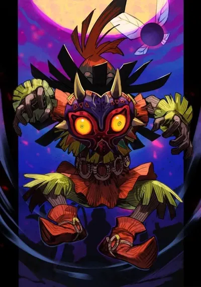 skull Kid // The legend of Zelda: Majora's Mask.