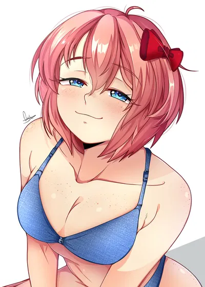 Sayori - She smug (and adorable) asf