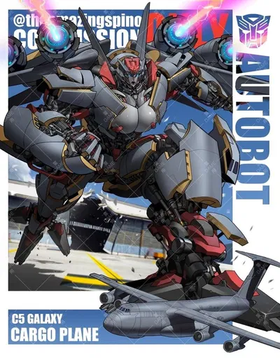 GALAXY autobot titan girlfriend 