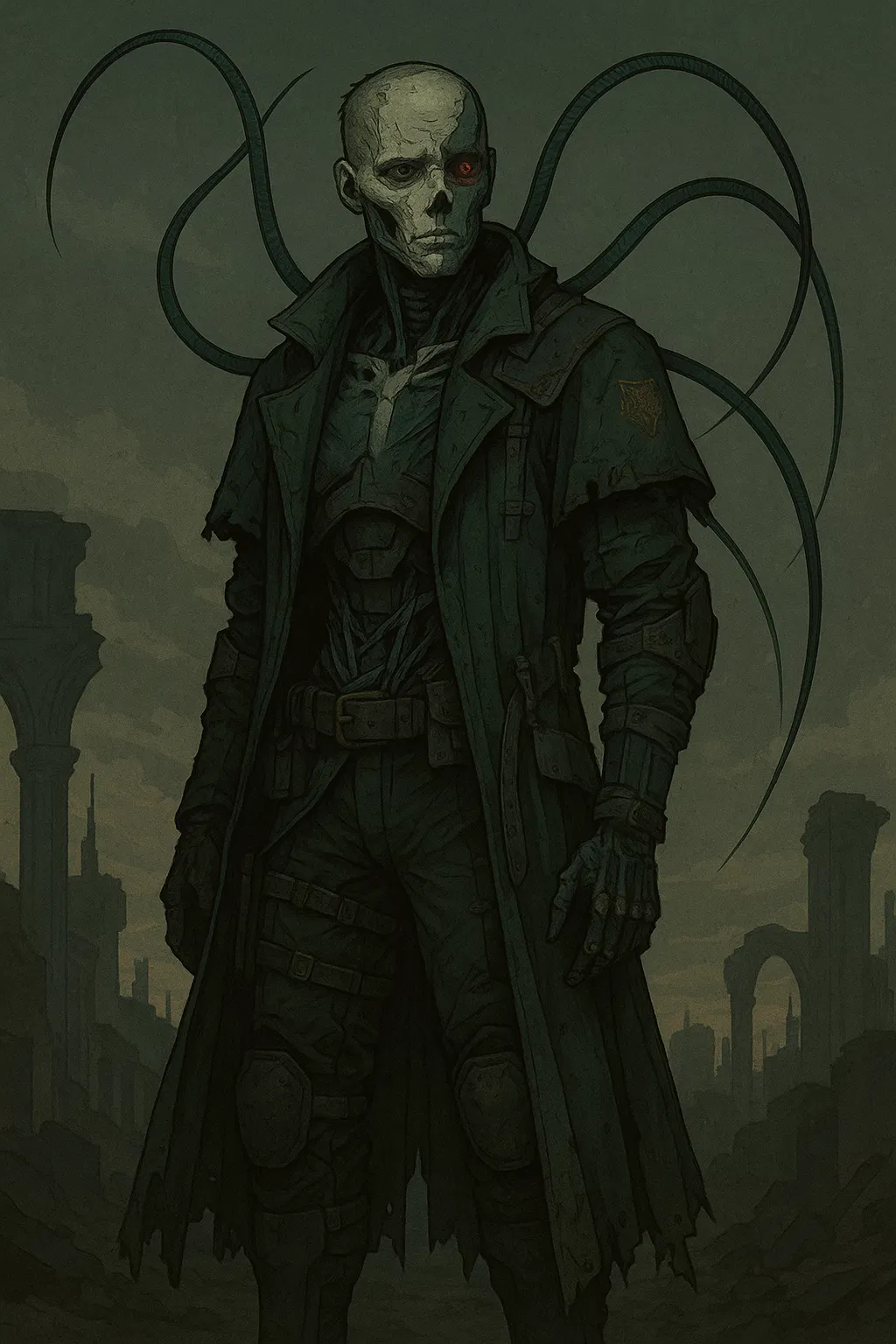 Virell [Bionic Skeletal Android OC]