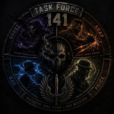 TaskForce 141 × Mutants