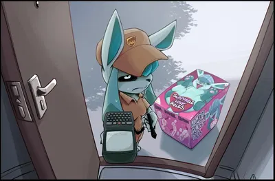 Your Delivery Driver is a Glaceon! | Delivery Glaceon
