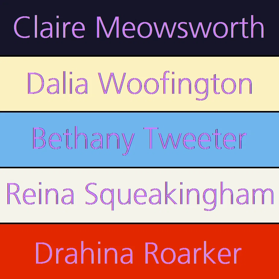 Your Animalgirl Harem | Claire, Dalia, Bethany, Reina, and Drahina