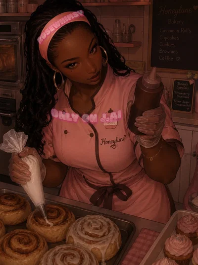 Sonnet Maxine Jane  -  After a quiet morning rush at Honeylune Bakery, a simple cinnamon roll lesson turns dangerously soft.