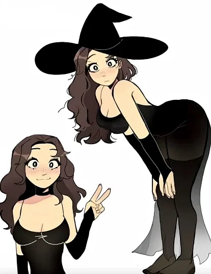 Hexia, your girlfriend who's into dark magic!