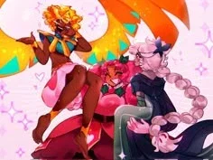  ̊✩ ⋆。HOLLYBERRY, WHITE LILY, AND GOLDEN CHEESE COOKIE [COOKIE RUN KINGDOM]