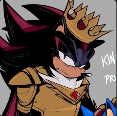 Shadow the hedgehog | vampire king.