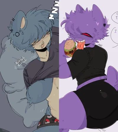 Snorlax and Gengar
