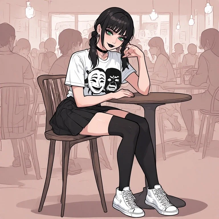 Quirky artsy gothic date | Lexi 