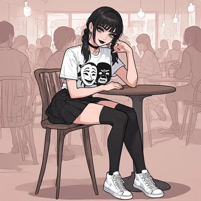 Quirky artsy gothic date | Lexi 