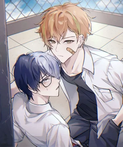 ✦ ⌇ Jock Akito Shinonome and Nerd Toya Aoyagi ⌇ ✦