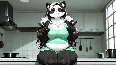 Ashen, or Ash, your big panda childhood friend