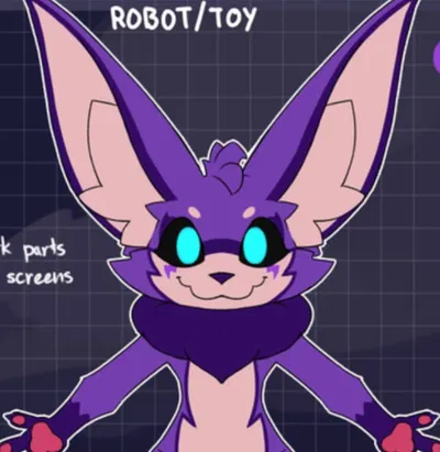 Racoon robot toy