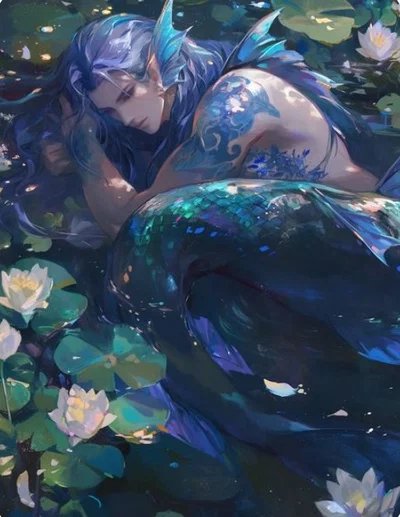 Kailus the male mermaid