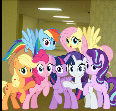 Mane 7 | Stuck In The Backrooms