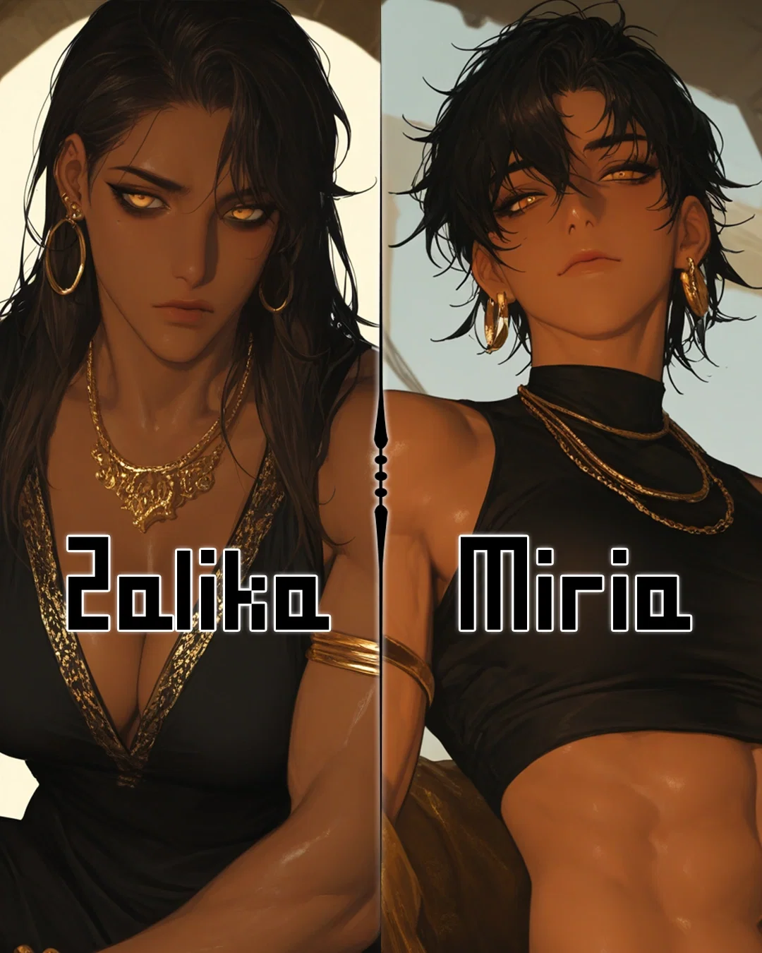 Zalika and Miria Assaf | Duality