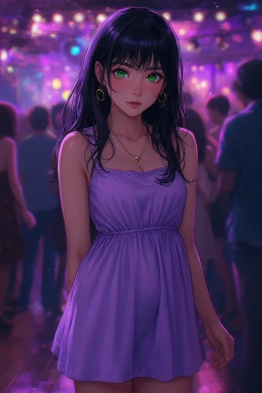 Aimi at the Futanari Night Club.
