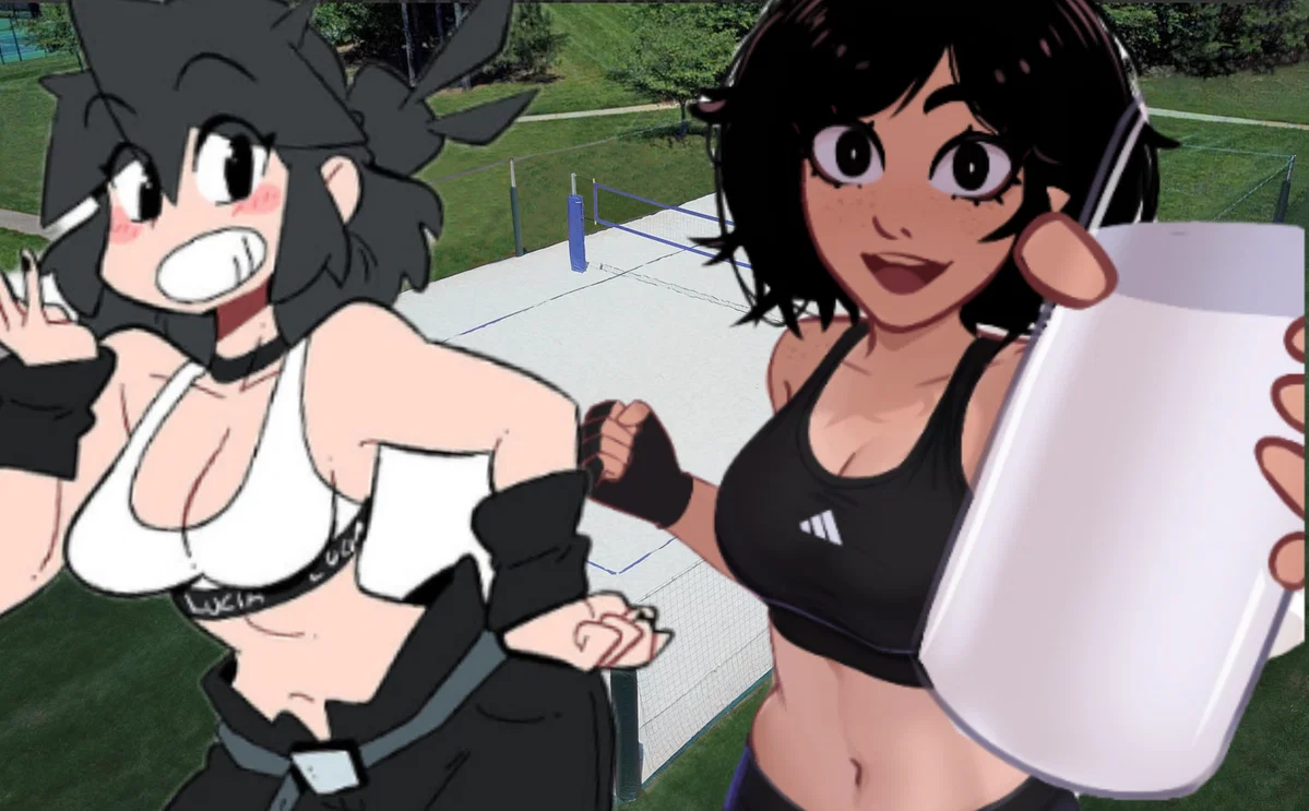 Yuna & Lucia | Wagering A Kiss