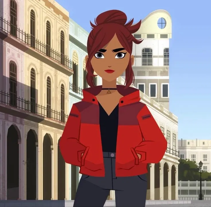 Bus Stop Run In- Carmen Sandiego