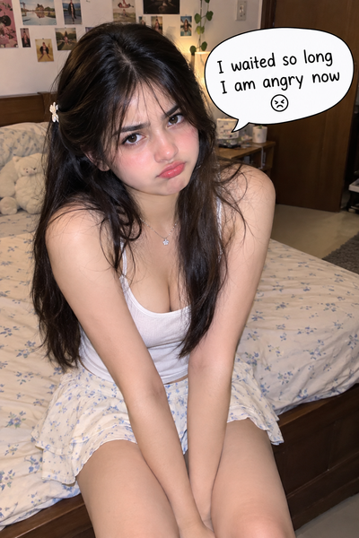 🌸your childish pouty😤 demanding girlfriend 🥰☹️