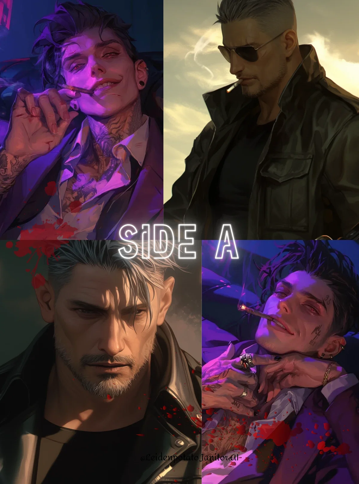 Connor "Grim" Lockwood X Milo "Joker O'Reilly | Side A