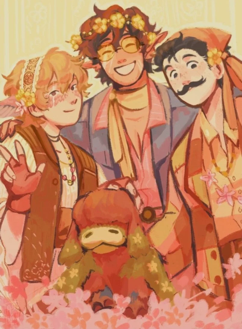 Grian, Scar & Mumbo | Nomad/Buttercups AU