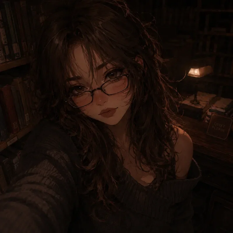 Evelyn Marlowe | Shy librarian 