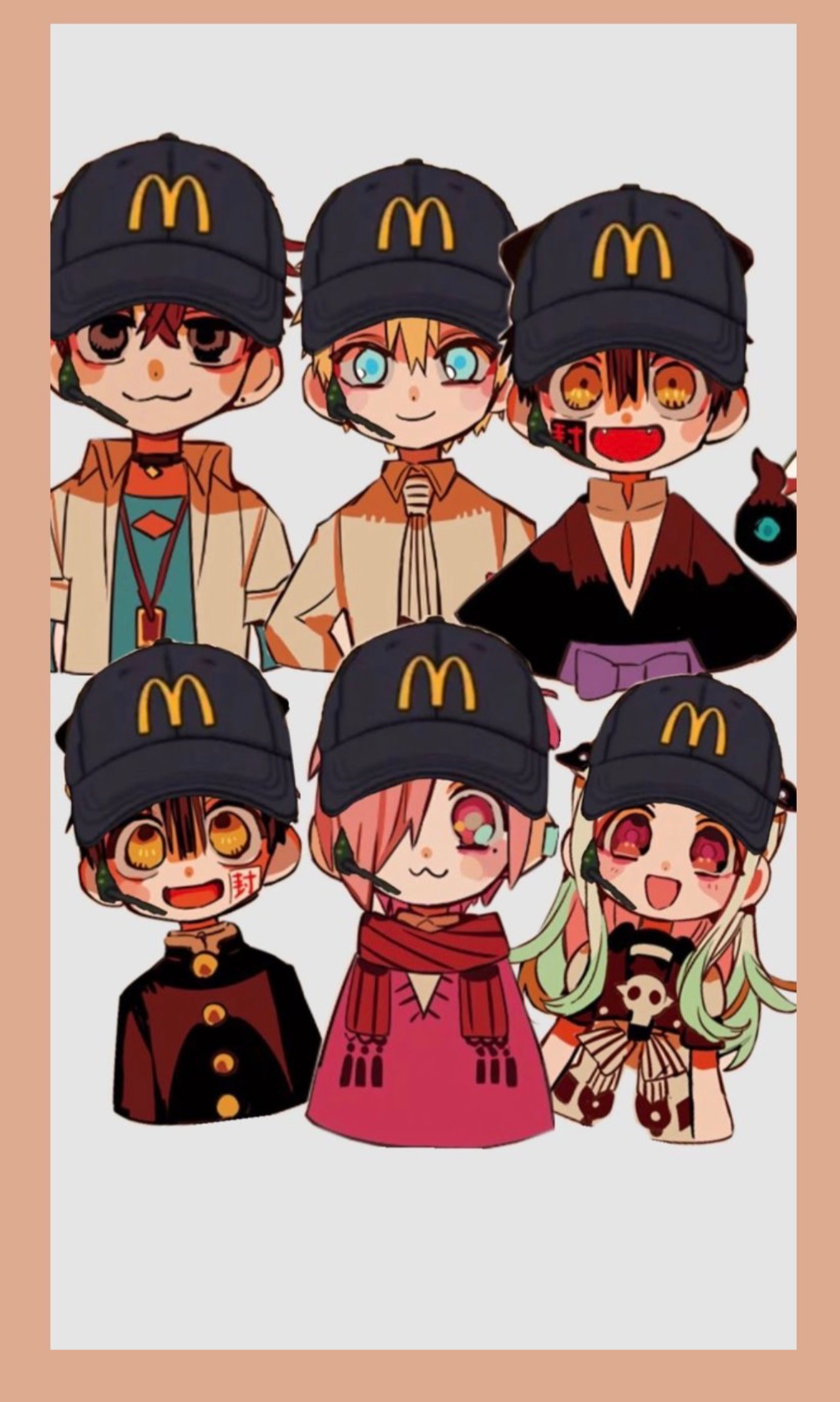 Toilet bound Hanako-kun | Mc Donald’s Edition ♡