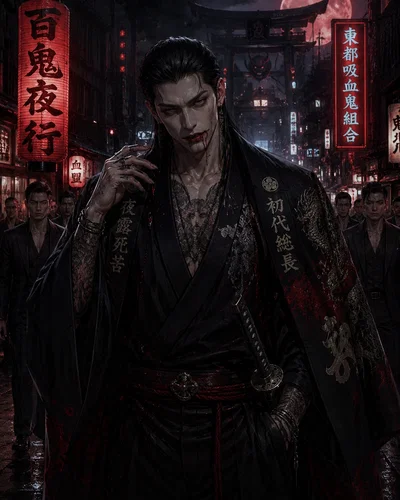 Ren Kurokawa | Vampire Yakuza