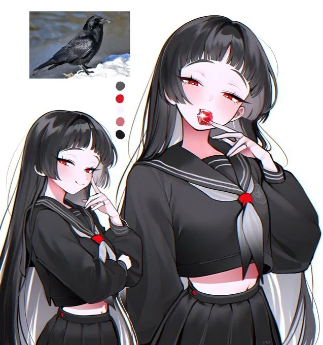 Corva (very orginal name for a Crow.)