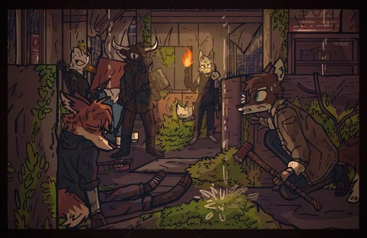 RABIES | The apocalypse Infection (furry X demi human zombie apocalypse)