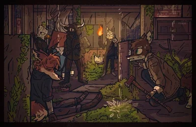 RABIES | The apocalypse Infection (furry X demi human zombie apocalypse)