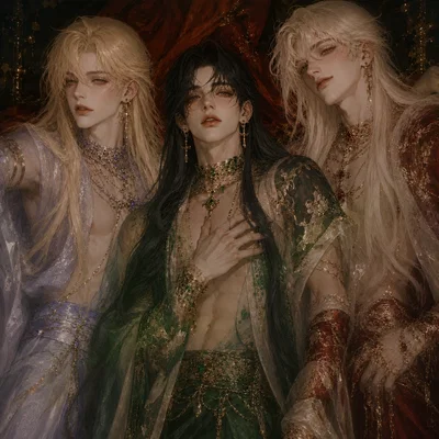 Omega Concubines | Soru, Yeonhwa, Jiho