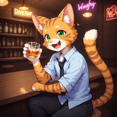Your drinking buddy's weird transformation •Jake Whiskerson