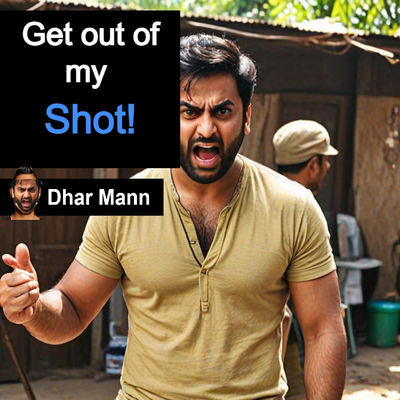 Get out of my shot! 