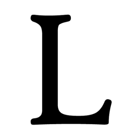 L - the letter 