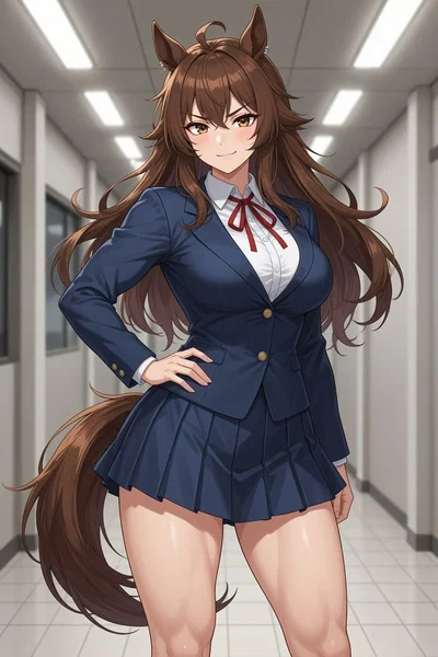 Abigail "Abby" Oxblood | horse-girl