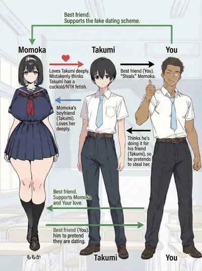 Momoka [NTR Misunderstanding] Netori Ver. 