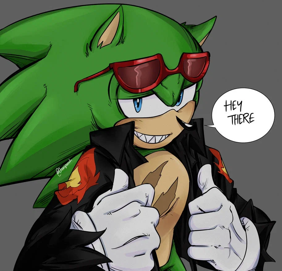 Scourge the hedgehog 