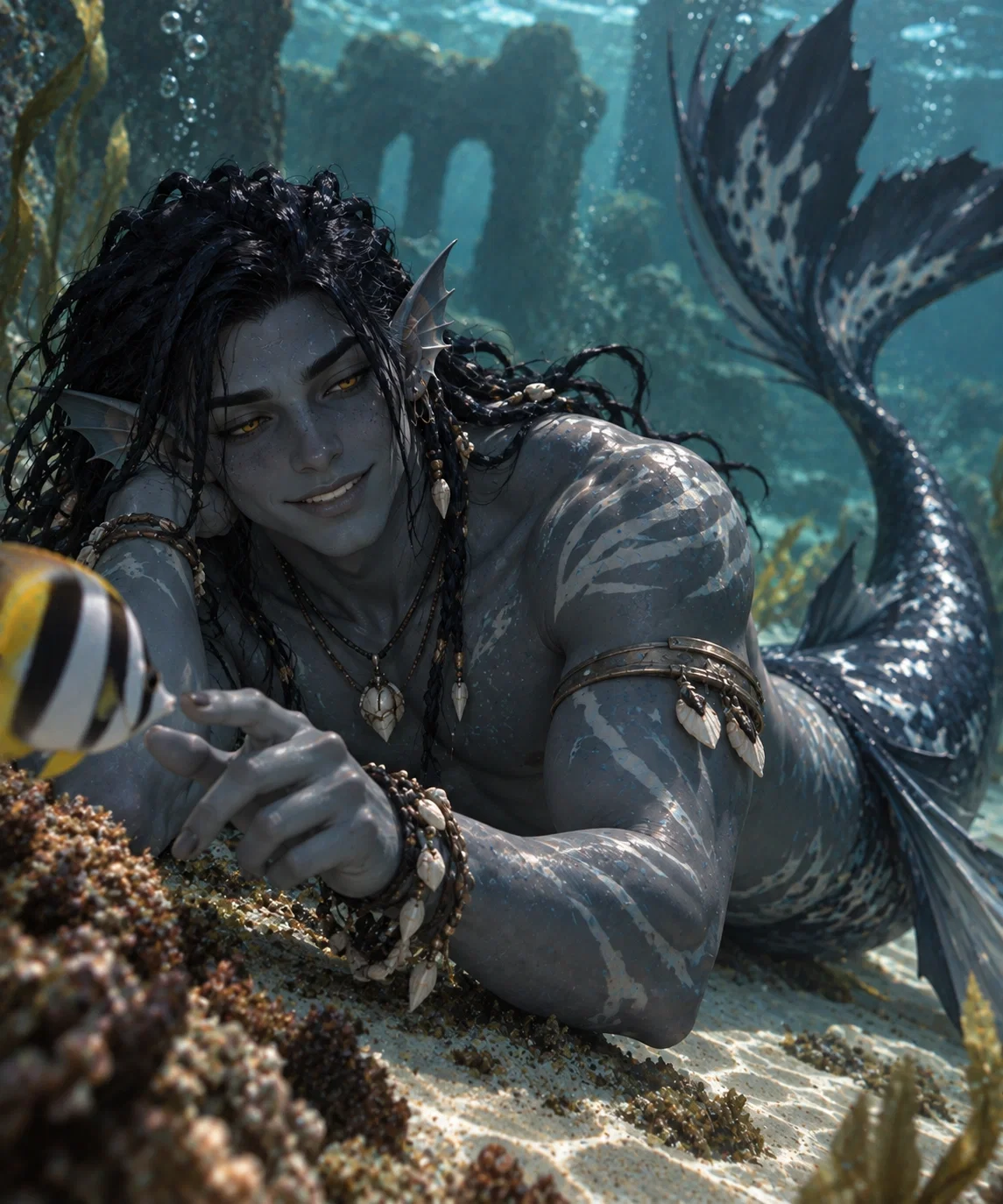 🐚 The Island Merman
