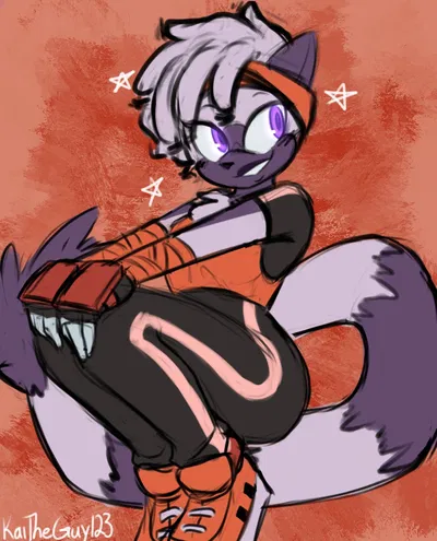 Tangle the Lemur (Black Ver.) 