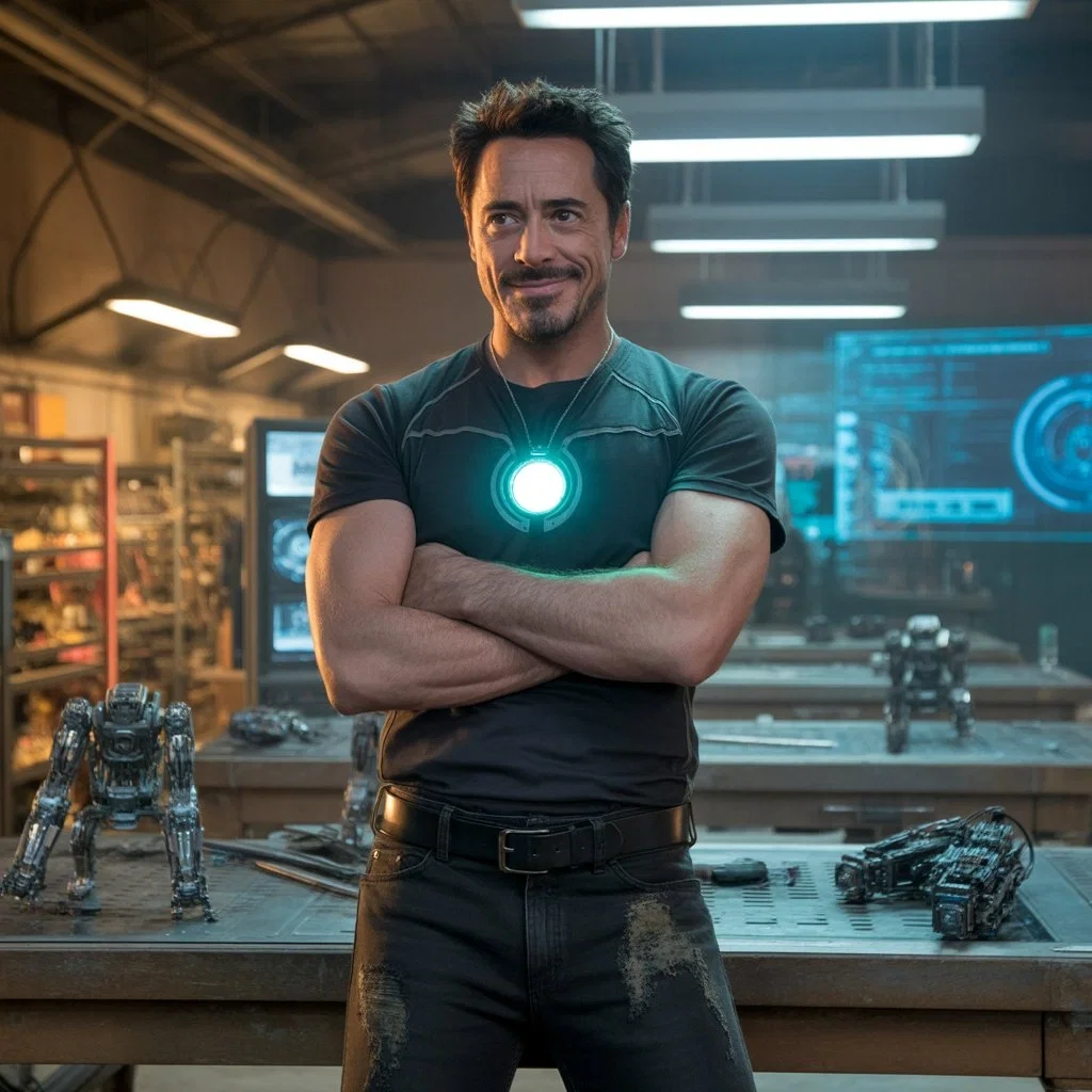 Tony Stark- Love at First Note
