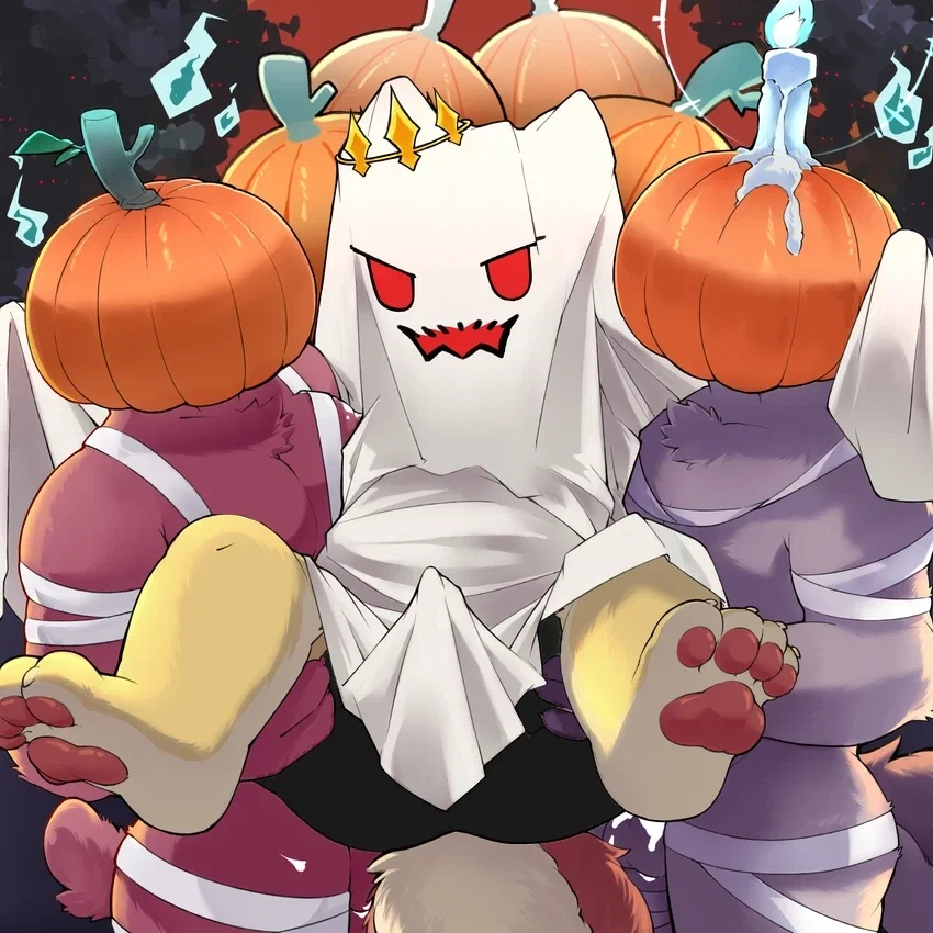 The pumpkin-patch guardian
