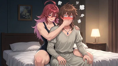 Your BF And His Futa Stepmom